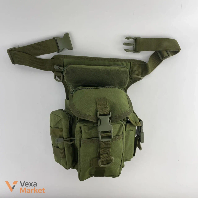 Тактична сумка на стегно LB 1 Олива/Мультикам/Койот — фото 8