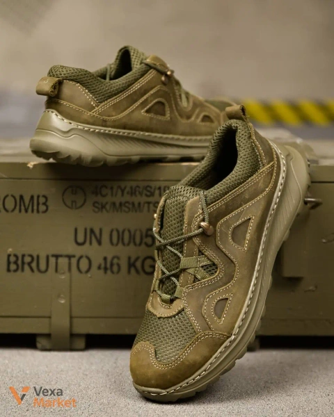 Тактичні кросівки Tactical Outdoor натуральна шкіра