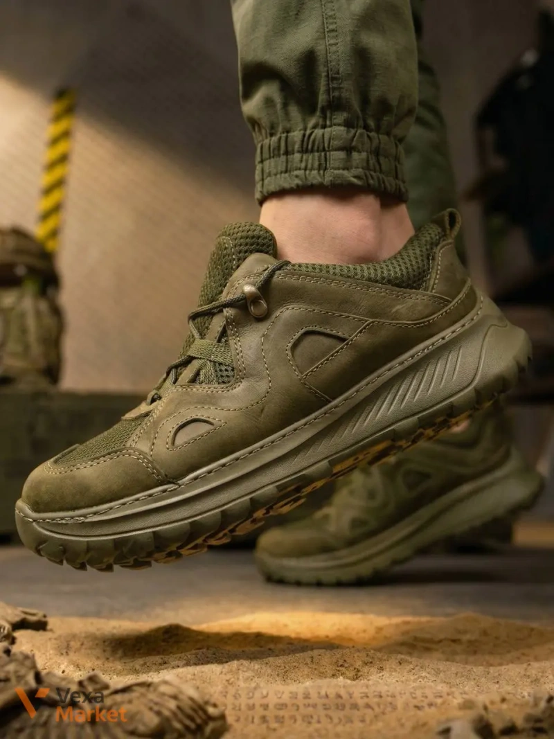 Тактичні кросівки Tactical Outdoor натуральна шкіра — фото 2