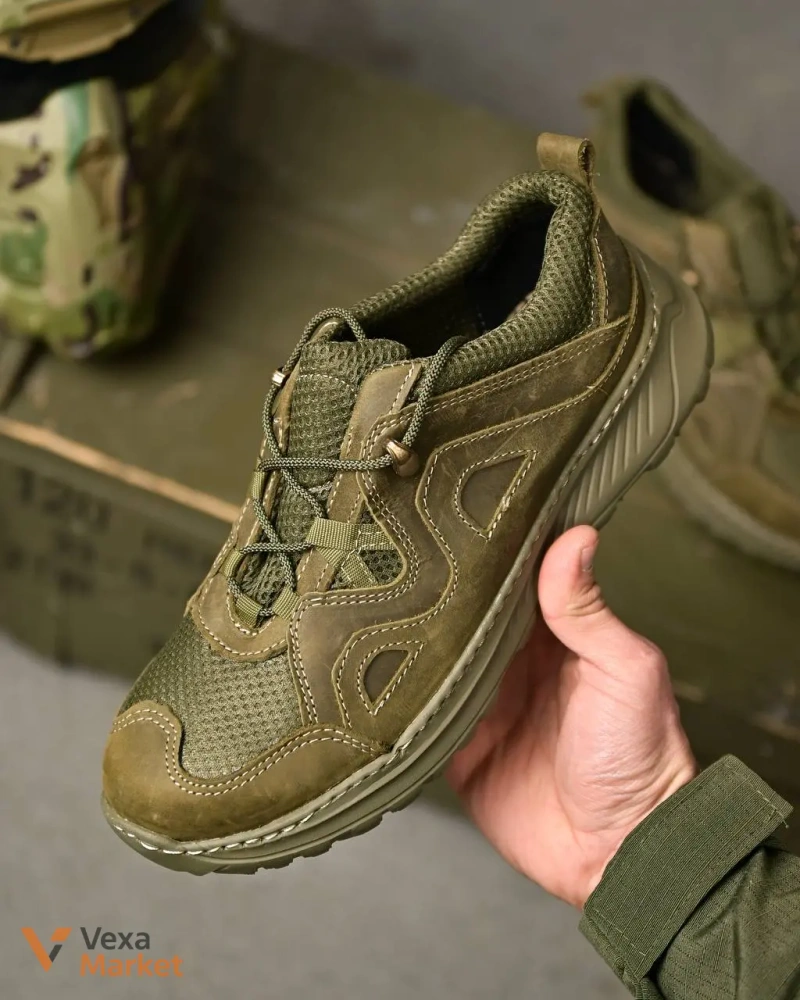Тактичні кросівки Tactical Outdoor натуральна шкіра — фото 3
