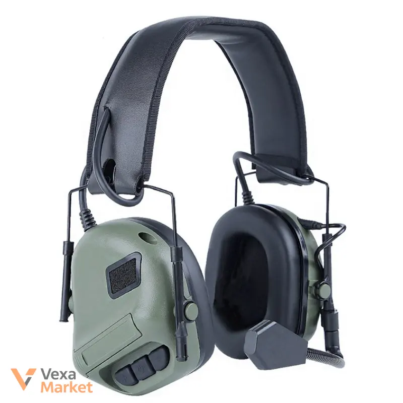 Тактичні навушники Active Headset з активним шумозаглушенням та підтримкою рації — фото 2