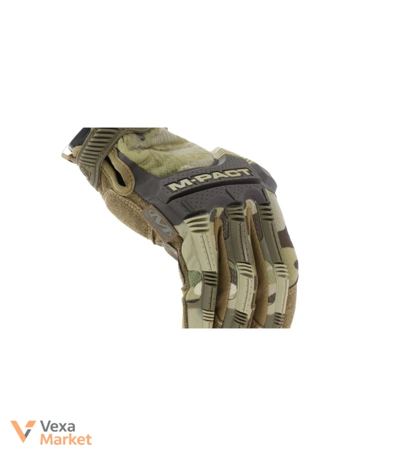 Тактичні рукавички Mechanix M-Pact® Мультикам/Зелений — фото 7