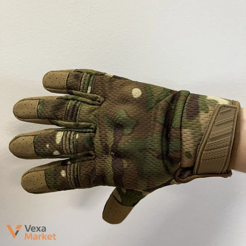 Тактичні рукавиці Gloves FF 5 Multicam — фото 4