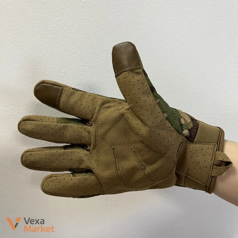 Тактичні рукавиці Gloves FF 5 Multicam — фото 5