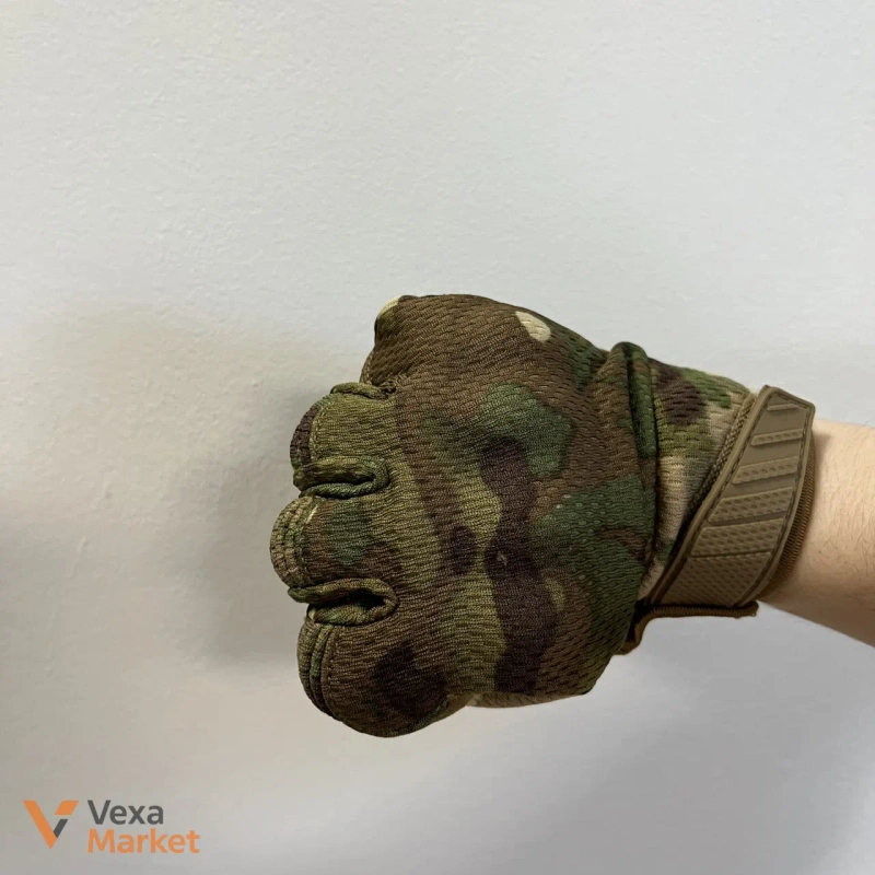 Тактичні рукавиці Gloves FF 5 Multicam — фото 7