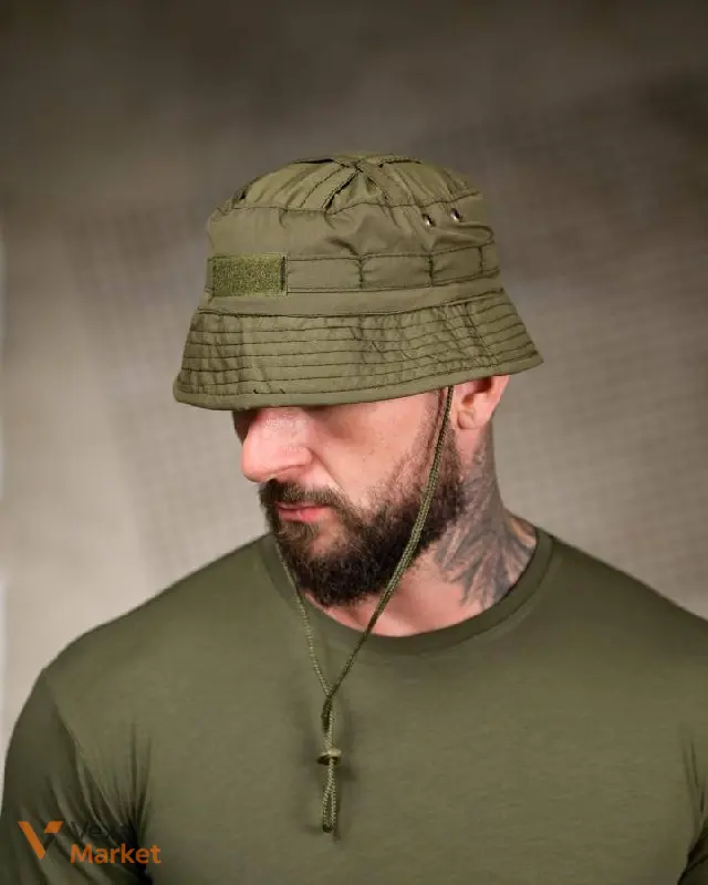 Тактичний комплект 3в1 Tactical Coyote: футболка, карго-штани, панама — фото 4