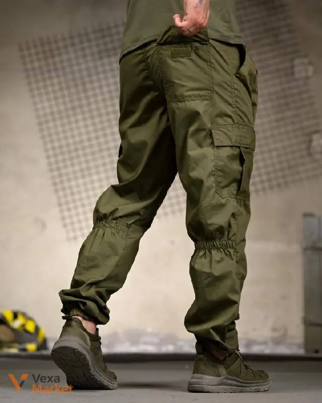 Тактичний комплект 3в1 Tactical Coyote: футболка, карго-штани, панама — фото 8