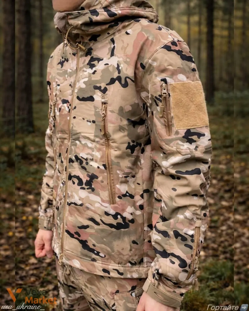 Тактичний костюм SoftShell розміри S-2XL — фото 2