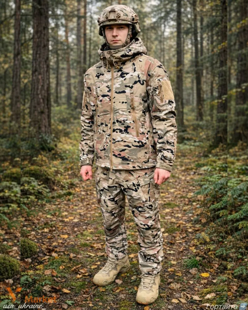 Тактичний костюм SoftShell розміри S-2XL — фото 3