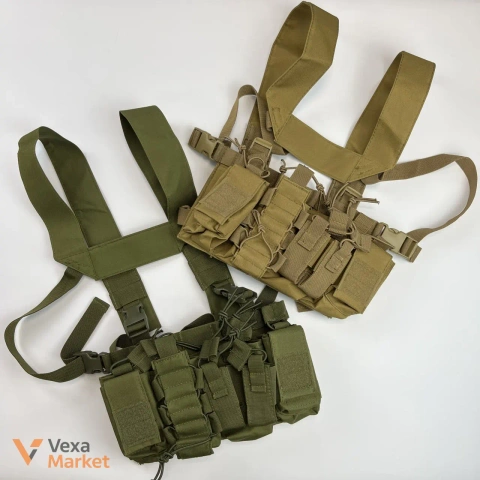 Тактичний нагрудний пояс Belt6 з підтяжками та підсумками