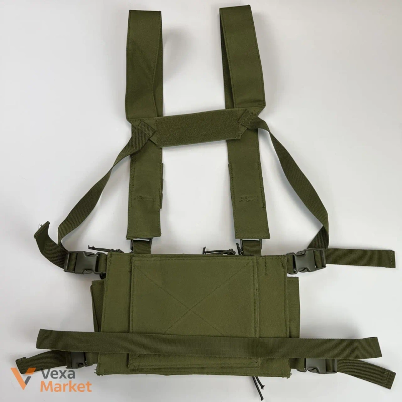 Тактичний нагрудний пояс Belt6 з підтяжками та підсумками — фото 7