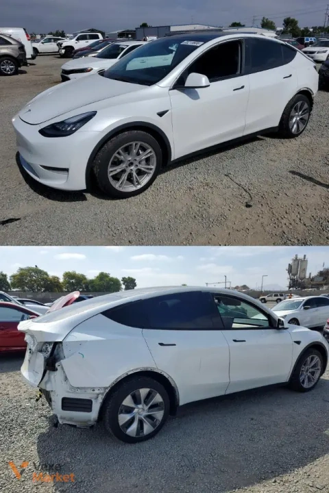2022 Tesla Model Y Електромобіль повний привід зі США
