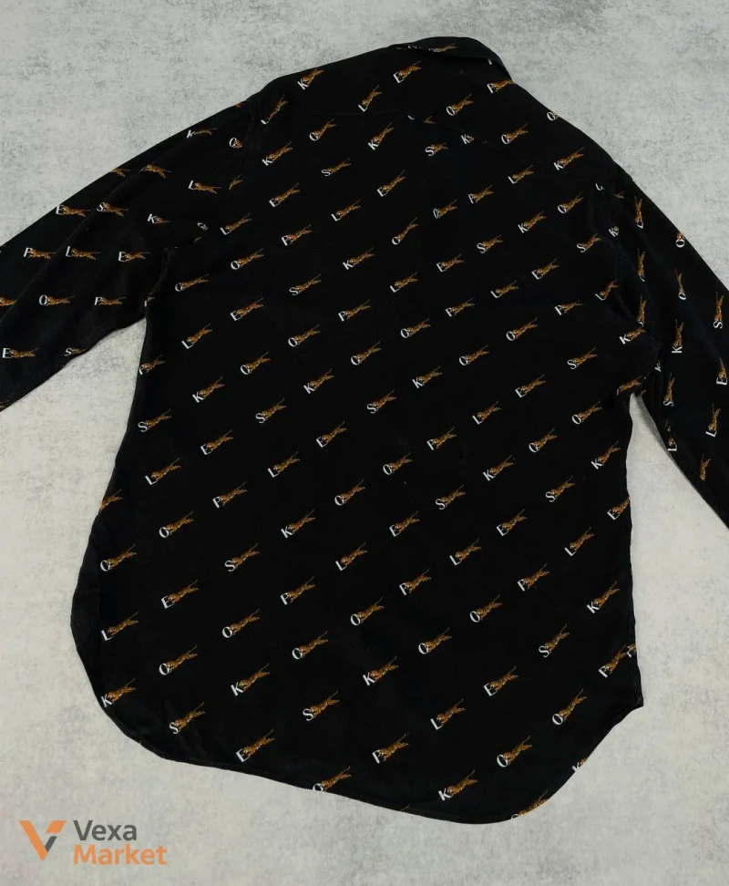 The Kooples Monogram Men’s Button Shirt M — фото 7