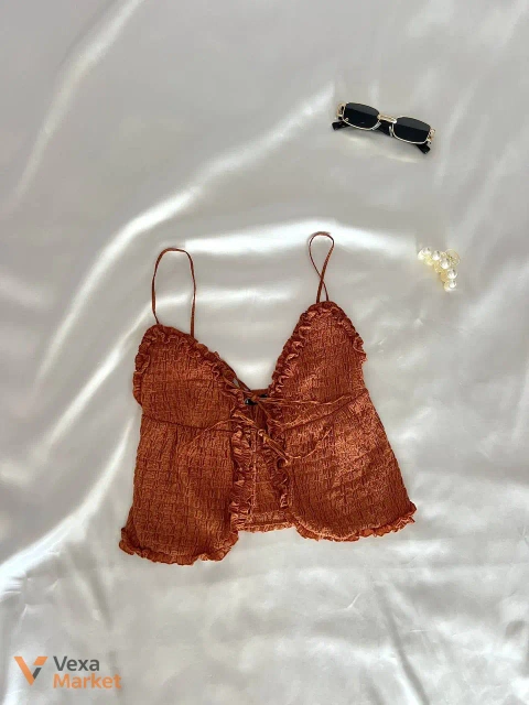 Топ на зав'язках Zara жіночий розмір S