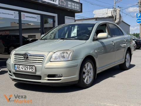 Toyota Avensis II покоління 2005 Зелений
