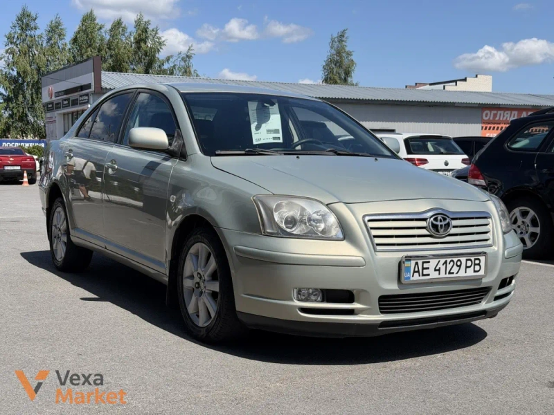 Toyota Avensis II покоління 2005 Зелений — фото 2