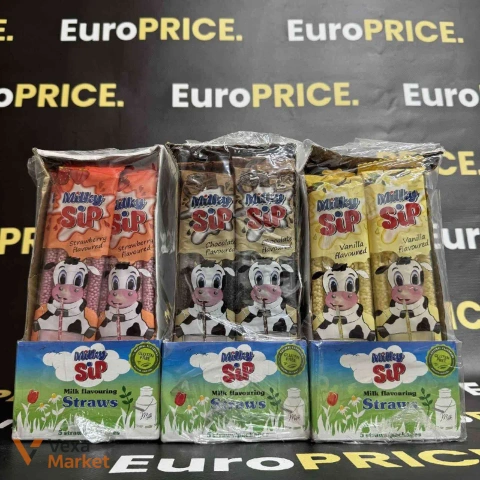 Трубочки для молока Milky Sip Квік Мілк (5*30г)