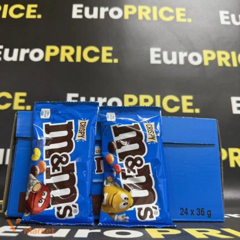 Цукерки драже M&M's Crispy 36г