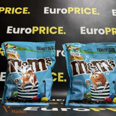 Цукерки-драже M&M's Карамель солена Family Size 310г
