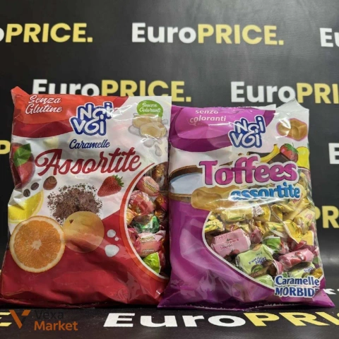 Цукерки Nai Voi Assortite Toffees Morbidi 500г