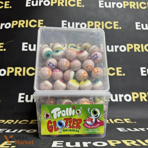Цукерки Trolli Glotzer Original Sour Splash 60шт.