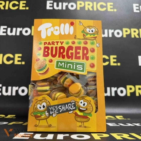 Цукерки Trolli Party Burger Minis 800г