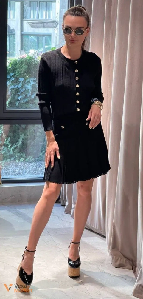 Туфлі Alaïa лакова шкіра, пробка
