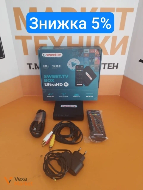 ТВ-приставка INEXT SWEET.TV BOX Ultra HD
