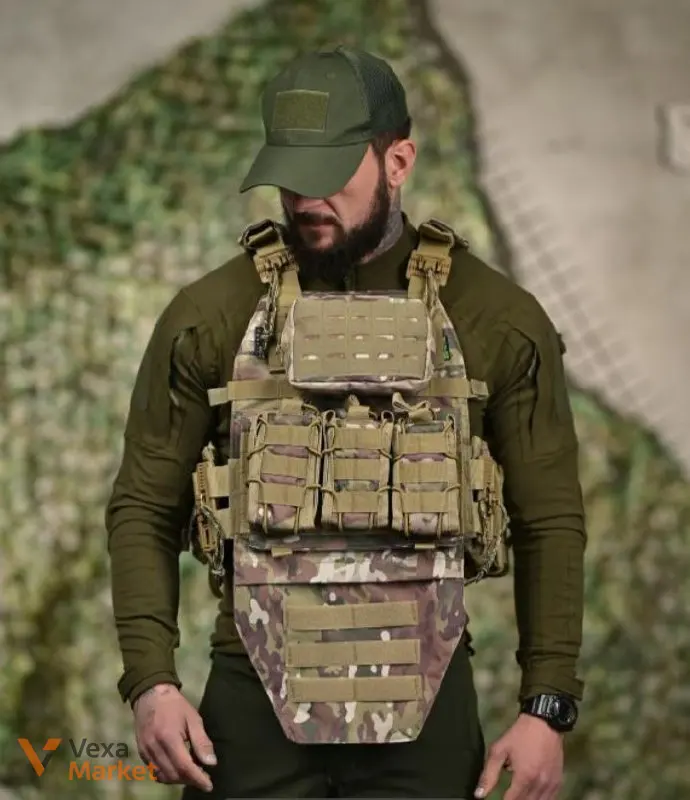 Універсальний плитонос Cordura 600D з системою швидкого скидання — фото 2