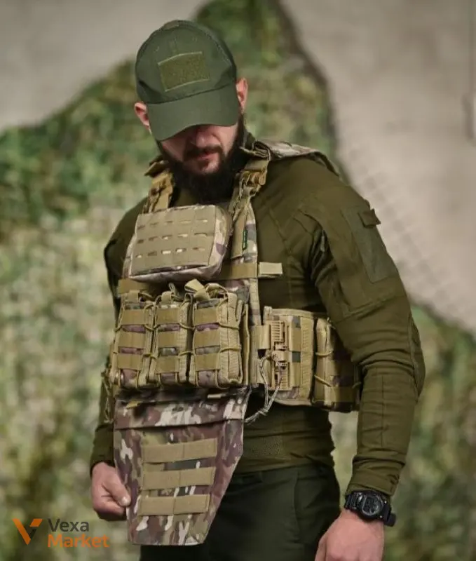 Універсальний плитонос Cordura 600D з системою швидкого скидання — фото 3