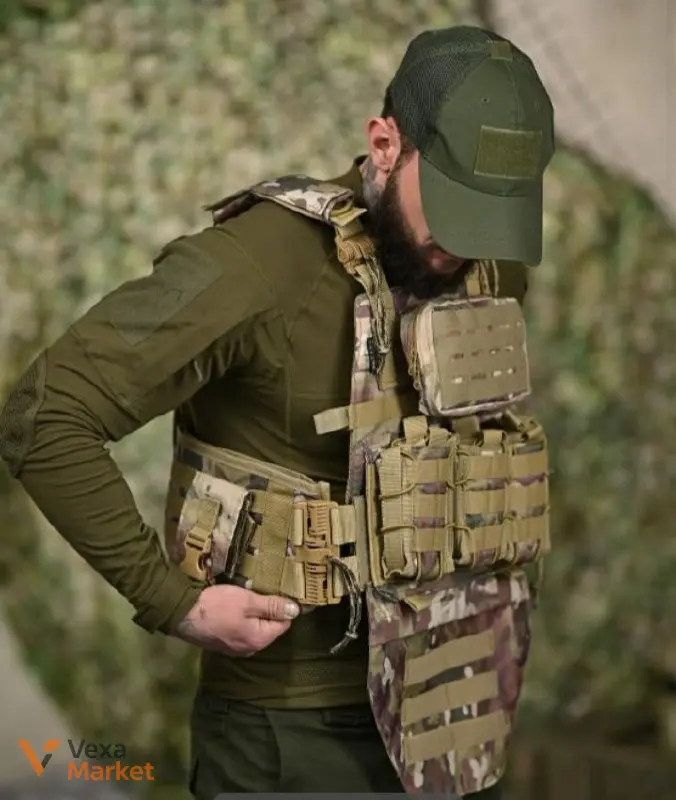 Універсальний плитонос Cordura 600D з системою швидкого скидання — фото 4
