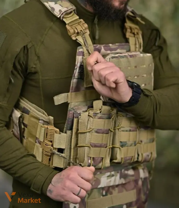 Універсальний плитонос Cordura 600D з системою швидкого скидання — фото 5