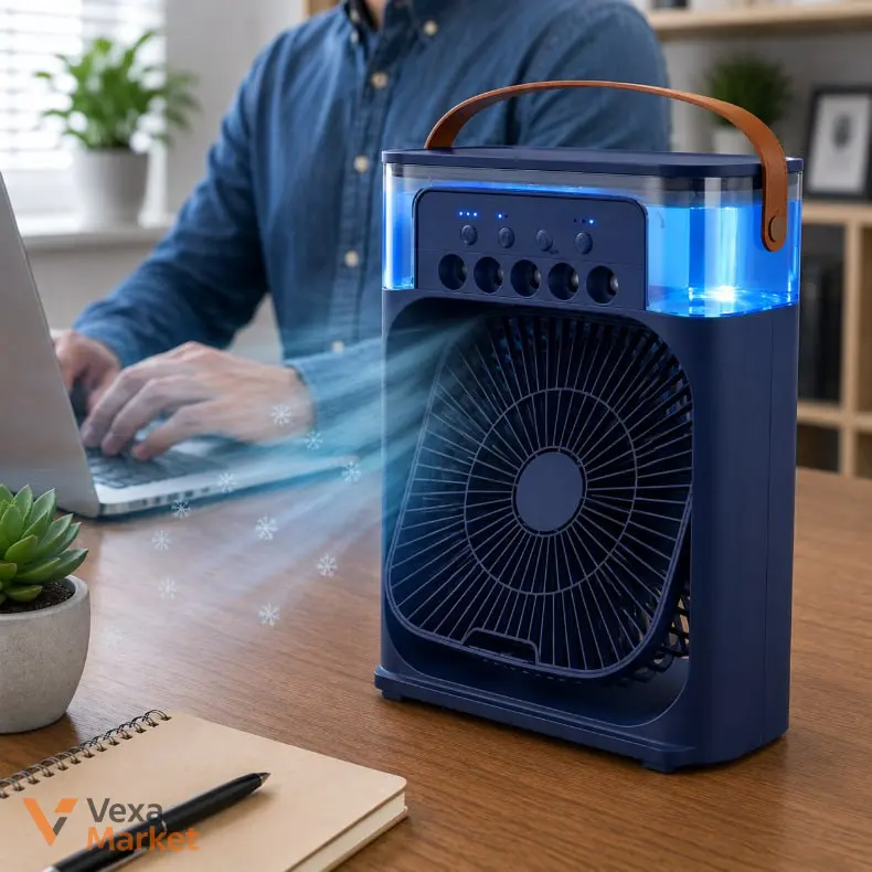Вентилятор MINI COOLING FAN WK-12 350 мл — фото 3