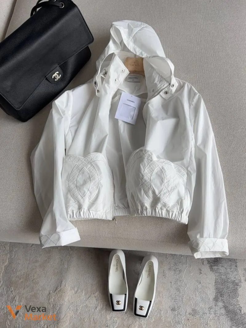Ветровка Chanel белая — фото 7