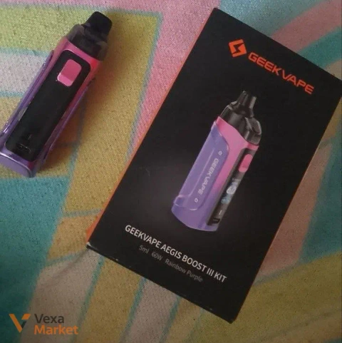 Вейп Geekvape Aegis Boost III Kit Rainbow Purple