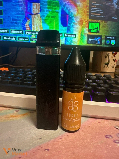 Вейп Vaporesso XROS 3 mini с жидкостью Lucky Tropical Island Cold Mango