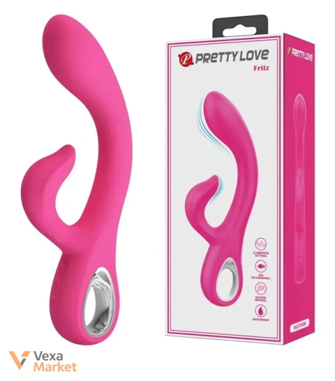 Вібратор кролик Pretty Love Fritz для подвійної стимуляції