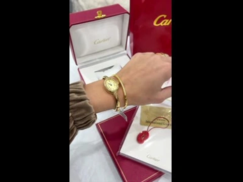 Cartier Годинник жіночий золотий