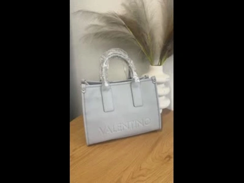 Сумка Valentino світло-сіра