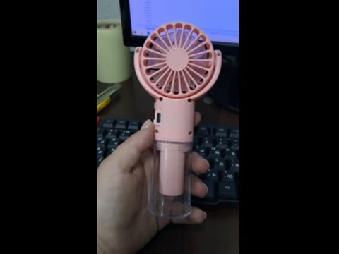 Міні-вентилятор із зволоженням повітря, USB, 16 см
