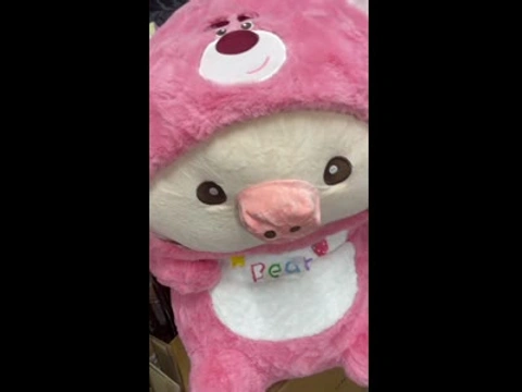 Мягкая игрушка Свинка в пижаме "Корпорация монстров", 82 см