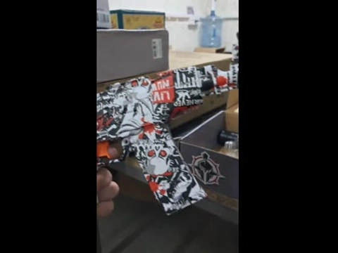 Іграшковий автомат на орбізах AK-47 mini з акумулятором та USB