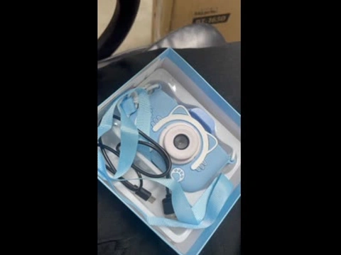 Детский цифровой фотоаппарат ET015 Cat с автофокусом