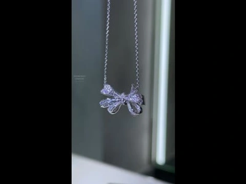 GRAFF Tilda’s Bow Classic Diamond Pendant 18K Gold 9.57g 1.70ct E/VVS1