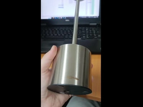 Настільна світлодіодна лампа з акумулятором, 34 см, USB, з дефектом (іржа)