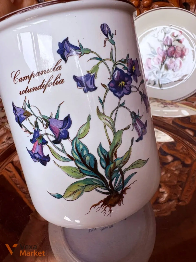 Villeroy & Boch Campanula rotundifolia кружка и блюдца — фото 2