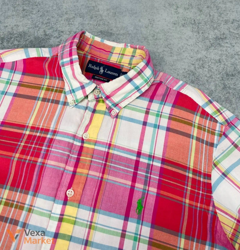 Vintage 90's Polo Ralph Lauren Button Shirt L — фото 2