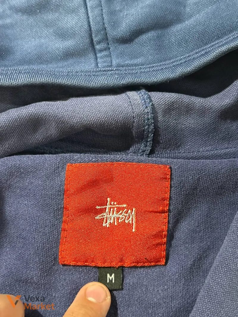 Vintage Stussy Zip Hoodie M — фото 3