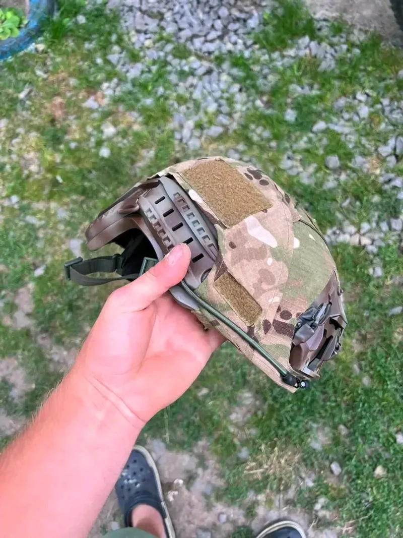 Военный шлем/каска \"Название Бренда\" Модель \"Название Модели\" Защитный — фото 3