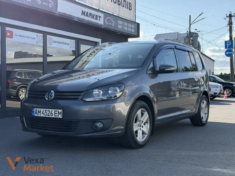 Volkswagen Touran 2012 Дизель 2.0 Автомат Сірий